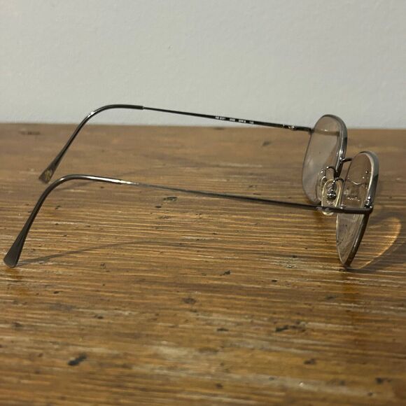Ray-Ban RB 6031 2502 50-19 135 Silver Square Eyeglasses Frame Only Italy - Picture 2 of 6